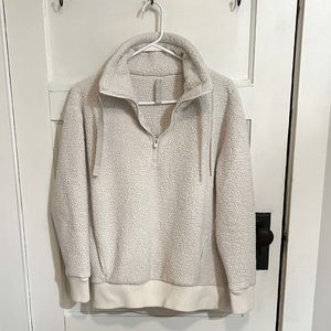 Athleta Sherpa quarter zip